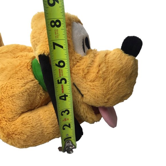 DISNEY Store Pluto Dog Plush Stuffed Animal (Goofy's Pet Dog), Large - Picture 10 of 16